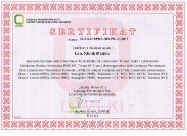 PME-HE Bidang Hematologi 2017